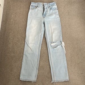 90s Straight Ultra High Rise Jeans